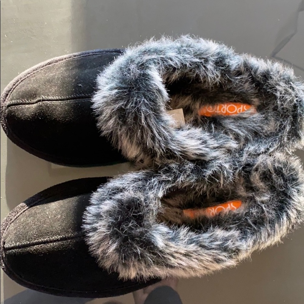 Sporto suede hard soled slippers